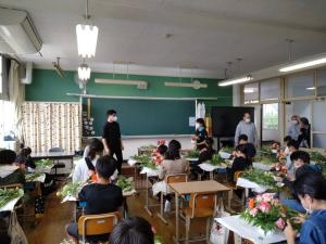 アレンジ教室。|「お花の店　のうとみ」　（佐賀県小城市の花屋）のブログ